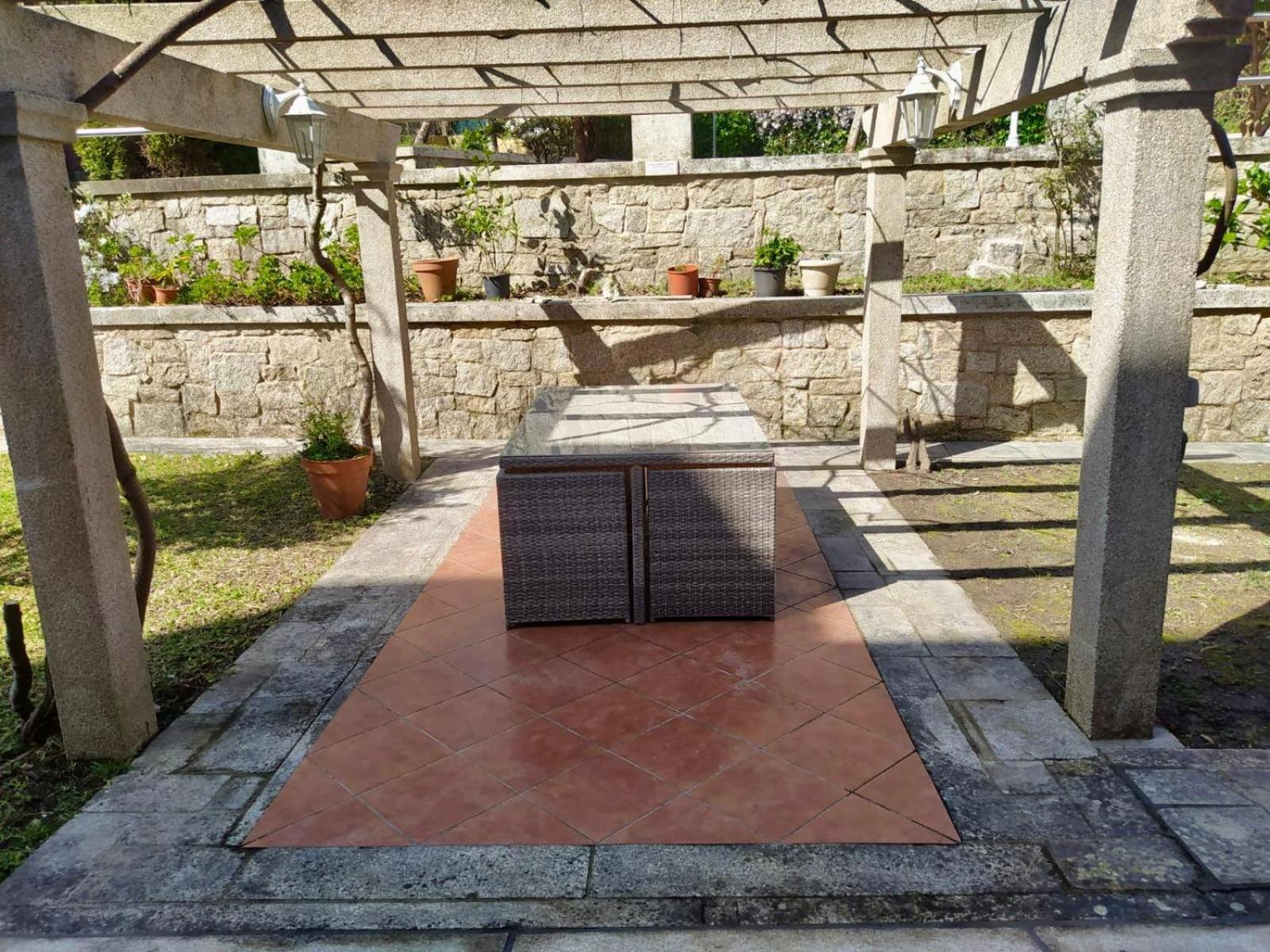 Apartamento Con Jardin Y Piscina Temporada Verano Privados Samieira Ngoại thất bức ảnh