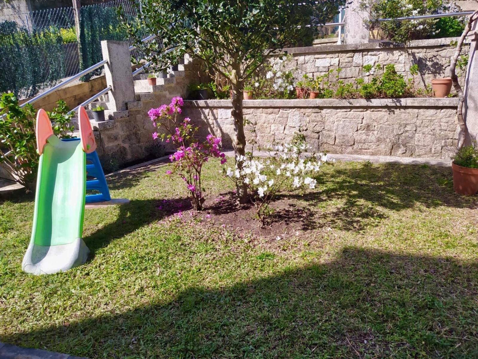 Apartamento Con Jardin Y Piscina Temporada Verano Privados Samieira Ngoại thất bức ảnh